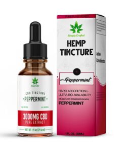Peppermint Hemp Tincture | 3000mg CBD